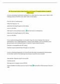 ATI&colon; The Immune System Exam Questions and Answers &vert;Complete Solutions Graded A&plus;  &vert;100&percnt; Correct