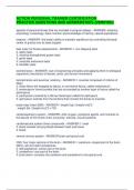 ACTION PERSONAL TRAINER CERTIFICATION PRACTICE QUESTIONS AND ANSWERS100&percnt; &lpar;VERIFIED&rpar;