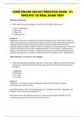 CCNP ENCOR 350-401 PRACTICE EXAM - V1 SPECIFIC TO REAL EXAM TEST