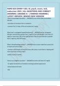 NURS 629 EXAM 4 &lpar;GU&comma; GI&comma; psych&comma; neuro&comma; msk&comma; endocrine&rpar; 2025 &vert; ALL QUESTIONS AND CORRECT ANSWERS &vert; GRADED A&plus; &vert; VERIFIED ANSWERS &vert; LATEST VERSION &vert; BRAND NEW VERSION&excl;