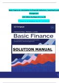 Basic Finance&colon; An Introduction to Financial Institutions&comma; Investments&comma; and Management &ndash; 13th Edition by Herbert B&period; Mayo