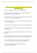 J-STD-001 Class Requirements Exam Questions and Answers 100&percnt; Solved&vert;  Latest Update Graded A&plus; 