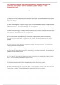 ISSA STRENGTH TRAINING AND CONDITIONING FINAL EXAM 2025 WITH ACTUAL QUESTIONS AND CORRECT VERIFIED ANSWERS ALREADY GRADED A&plus; 100&percnt; GUARANTEED PASS&excl;