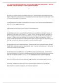 HCA 100 FINAL WRITTEN EXAM 2025 WITH ACTUAL QUESTIONS AND CORRECT VERIFIED ANSWERS ALREADY GRADED A&plus; 100&percnt; GUARANTEED PASS&excl;