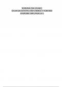 NURSING 230- EXAM 2 EXAM QUESTIONS AND CORRECT VERIFIED ANSWERS 100&percnt; PASS &lpar;A&plus;&rpar;