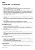Rhfac test questions and answers