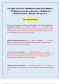 Faml 420 Final Exam and Midterm Exam &lpar;Actual Exams&rpar; &vert; All Questions and Correct Answers &vert; Graded A&plus; &vert; Verified Answers &vert; Newest Versions 2025