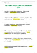 ATC ENON QUESTIONS AND ANSWERS  2025