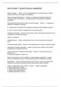 SEVI EXAM 1 QUESTIONS & ANSWERS