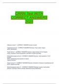   CRRN Test WITH CORRECT ANSWERS 2025