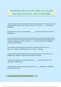 JOURNEYMAN ELECTRICAL EXAM 2025 QUESTIONS AND ANSWERS