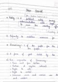 Class notes Political science  