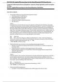 Test Bank&colon; Applied Pharmacology for the Dental Hygienist &lpar;9th Edition&rpar; - Chapters 1-6