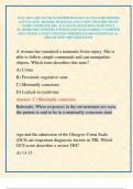 WGU D115 ADVANCED PATHOPHYSIOLOGY OA EXAM READINESS ACTUAL TEST 2025&sol;2026 TESTBANK AND A NEW UPDATED STUDY GUIDE COMPLETE 500&plus; ACCURATE QUESTIONS WITH WELL ELABORATED ANSWERS WITH RATIONALES &lpar;CORRECT VERIFIED SOLUTIONS&rpar; LATEST UPDATED VERSION &vert;GUARANTEED 