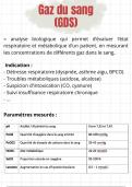 Fiche technique &ndash; Gaz du sang &lpar;GDS&rpar; &colon; indications&comma; pr&eacute;l&egrave;vement et r&ocirc;le IDE