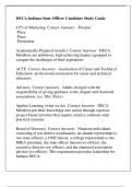 DECA Indiana State Officer Candidate Study Guide