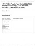 MTTC PE 044 Practice Test EXAM&comma; SOLUTIONS &lpar;MULTIPLE CHOICES&rpar; &lpar;A&plus; GRADED 100&percnt; VERIFIED&rpar; LATEST VERSION 2025&excl;&excl;