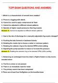 TCFP EXAM 2025 &vert; Actual Exam Questions & Verified Answers &vert; Latest &lpar;Latest 2025 &sol; 2026 Update&rpar; A&plus; Grade Complete