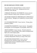ISU BUS 100 EXAM 2 STUDY GUIDE