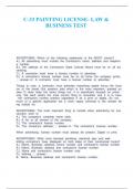 C-4A PAINTING CONTRACTOR - MATERIALS