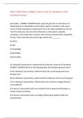 WGU C484 Extra multiple Choice Exam 91 Questions with  Verified Answers &comma;100&percnt;CORRECT