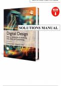 Instant Download PDF &ndash; Digital Design 6th Edition Mano &ndash; Solutions Manual &lpar;Verilog&comma; VHDL&comma; SystemVerilog Included&rpar;