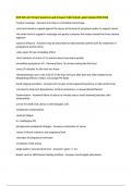 NUR 245 unit 5 Exam Questions and Answers Fully Solved Latest Update 2025-2026