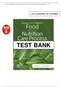 Instant Download PDF &ndash; Krause & Mahan&rsquo;s Food and the Nutrition Care Process 16th Edition Raymond &ndash; Complete Test Bank &lpar;All Chapters&rpar;
