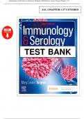 Instant Download PDF &ndash; Immunology and Serology in Laboratory Medicine 8th Edition Turgeon &ndash; Complete Test Bank &lpar;Chapters 1&ndash;27&rpar;