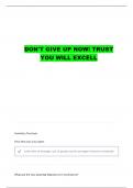 EBTM 365 EXAM 3 QUESTIONS WITH COMPLETE ANSWERS