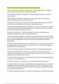 PSYC 100 Queen's practice questions and answers Already Passed 