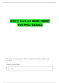 EBTM 365 MIDTERM QUESTIONS WITH COMPLETE ANSWERS