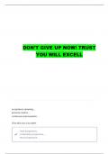 EBTM 365 FINAL QUESTIONS WITH COMPLETE ANSWERS