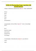 NURS 321 Pharmacology Exam 1 questions with accurate answers&period;
