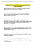 Chapter 5 Marketing Foundations questions with accurate answers&period;