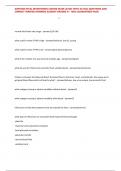 AWHONN FETAL MONITORING COURSE EXAM LATEST WITH ACTUAL QUESTIONS AND CORRECT VERIFIED ANSWERS ALREADY GRADED A&plus; 100&percnt; GUARANTEED PASS&excl;