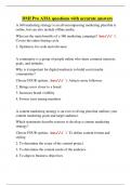 DMI Pro AMA questions with accurate answer1&period;
