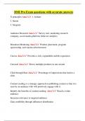 DMI Pro Exam questions with accurate answers