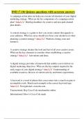 DMI &lpar;7-10&rpar; Quizzes questions with accurate answers 