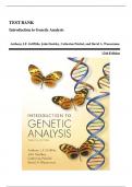 Test Bank - Introduction to Genetic Analysis&comma; 12th Edition &lpar;Griffiths&comma; 2021&rpar;&comma; Chapter 1-20 &vert; All Chapters