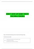 FP511 THE FINANCIAL PLANNING PROCESS QUESTIONS WITH COMPLETE ANSWERS