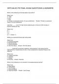 VIRTUALSC PE FINAL EXAM QUESTIONS & ANSWERS