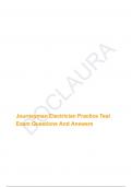 Journeyman Electrician Practice Test Exam Questions And Answers