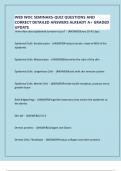 WEB WOC SEMINARS-QUIZ QUESTIONS AND CORRECT DETAILED ANSWERS ALREADY A&plus; GRADED UPDATE