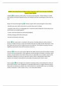 LMSW Community & Research Material Exam Questions with Correct Answers Verified by  Experts&vert; Latest Update 