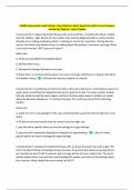 LMSW Interventions with Clients&comma; Client Systems Quiz&vert; Questions with Correct Answers  Verified by Experts&vert; Latest Update 