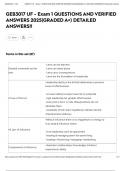 GEB3017 UF - Exam 1 QUESTIONS AND VERIFIED ANSWERS 2025&lpar;GRADED A&plus;&rpar; DETAILED ANSWERS&excl;&excl;