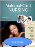  Test Bank For Maternal-Child Nursing 6th Edition Chapter 1-55 Complete 2024&colon; UPDATED 2025 WITH VERIFIED QUESTIONS AND ANSWERS&comma; STUDY GUIDE