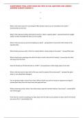 ILEARNTOBOAT FINAL LATEST EXAM 2025 WITH ACTUAL QUESTIONS AND CORRECT ANSWERS ALREADY GRADED A&plus;