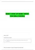 ITM 301 LECTURE 3 QUESTIONS WITH COMPLETE ANSWERS